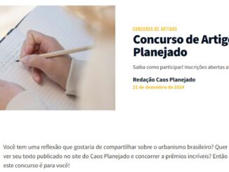 Concurso de Artigos Caos Planejado: Concorra a prêmios em dinheiro, e acesso a comunidade do site.