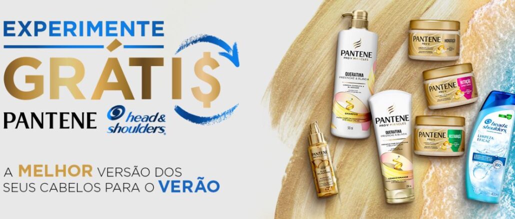 Experimente Grátis Pantene Head Shoulders Experimente Grátis Pantene Head & Shoulders da P&G