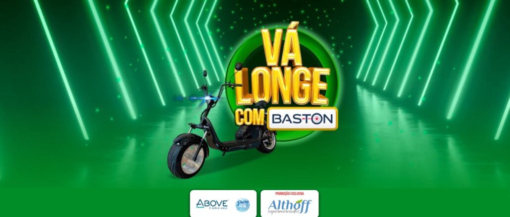 Promoção Above Althoff Supermercados Promoção Above Althoff Supermercados: Concorra Scooters Elétricas.