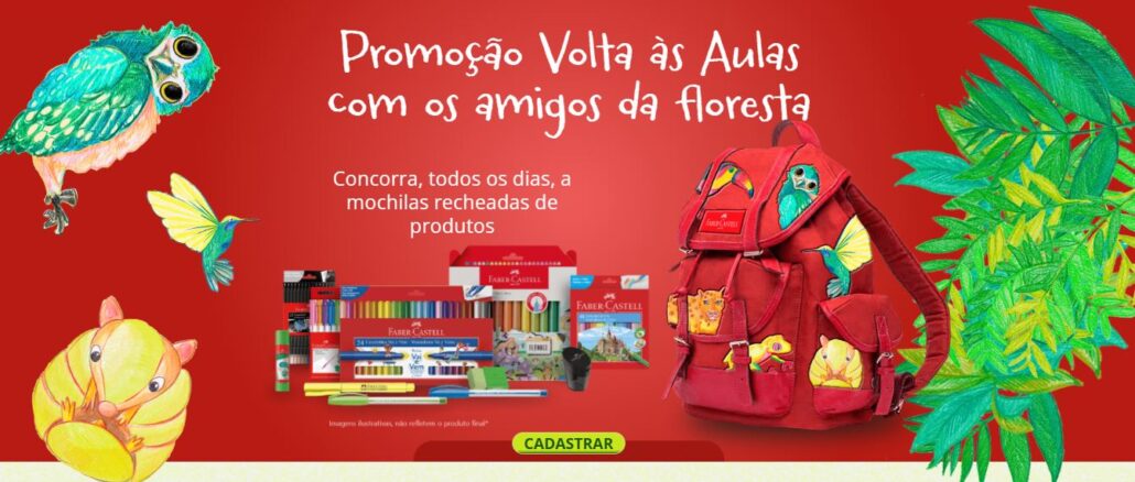 Promoção Faber-Castell Volta às Aulas com os Amigos da Floresta