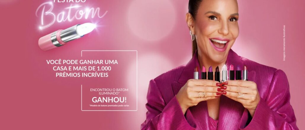Promoção Festa do Baton Avon Promoção Festa do Baton Avon com Ivete Sangalo.