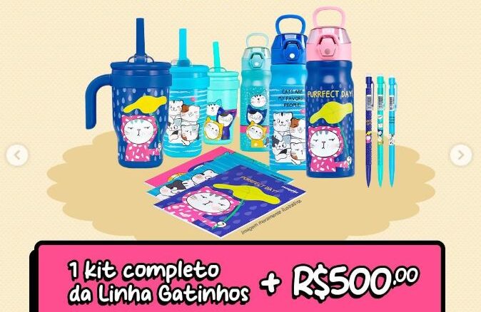 Promoção Gatos de Pijama Maxprint Promoção Gatos de Pijama Maxprint