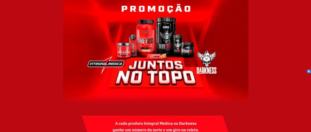 Promoção Juntos no Topo Integralmédica Darkness Promoção Juntos no Topo Integralmédica Darkness: Participe e concorra a prêmios.