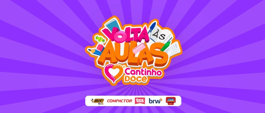 Promoção Volta às Aulas Cantinho Doce
