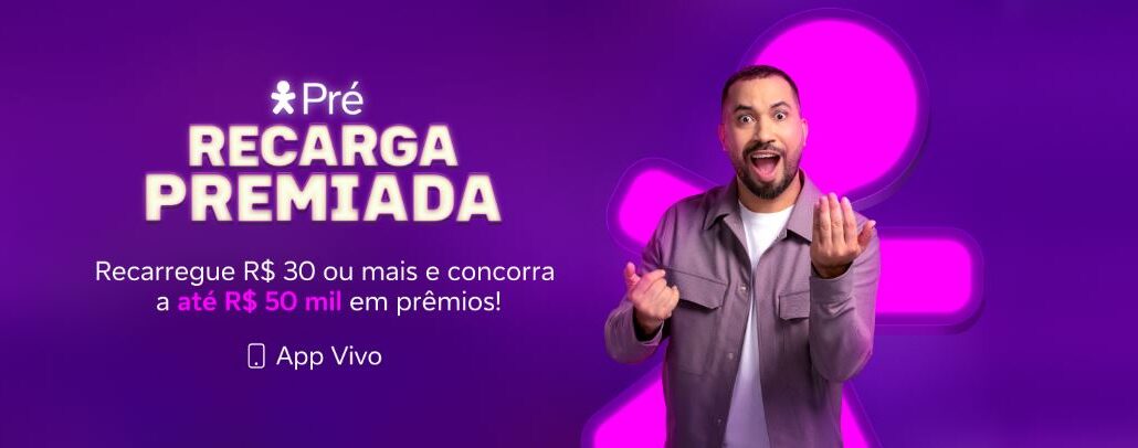 Vivo Pré-Recarga Premiada Gil do Vigor 2025