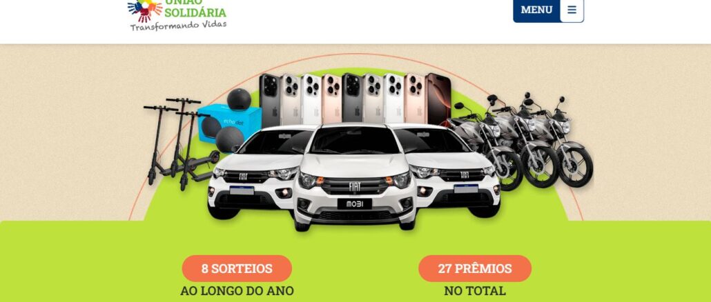 Campanha União Solidária Campanha União Solidária: Doe e concorra a celulares, alexas, patinetes, motos e carros.
