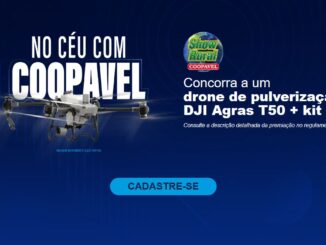 Promoção No Céu com Coopavel: Participe e concorra a um drone de pulverização.