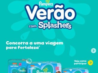 Promoção Pampers Verão com Splashers: Concorra viagem pra Fortaleza