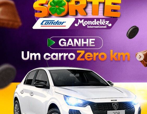 Promoção Sabores da Sorte Condor Mondeléz: Concorra carro 0km.