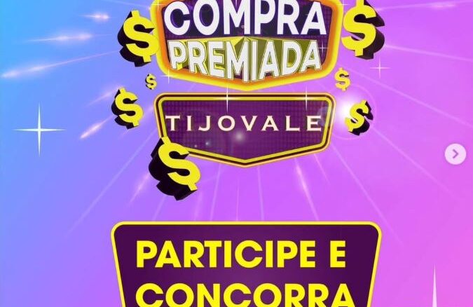 Promoção Compra Premiada Tijovale 2025 São José Dos Campos Promoção Compra Premiada Tijovale 2025 São José Dos Campos, compre e concorra a prêmios.