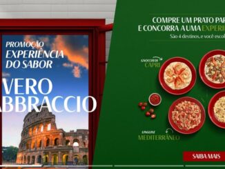 Promoção 10 anos È Vero Abbraccio "Experiência do Sabor"