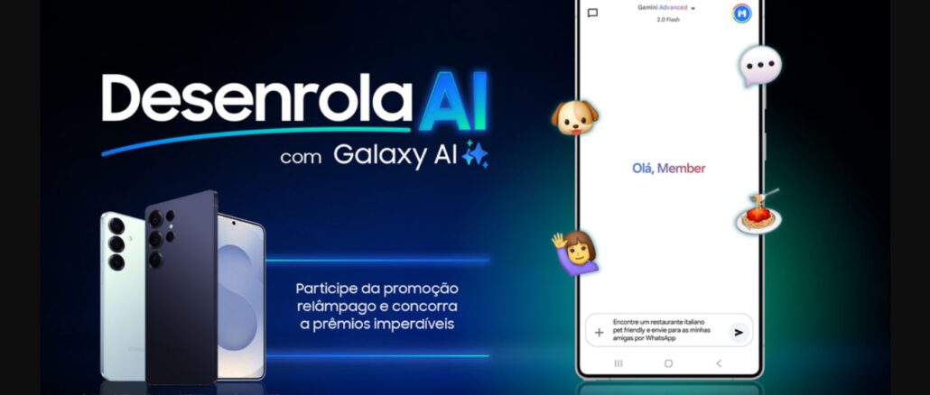 Promoção Desenrola AI Samsung Galaxy Promoção Desenrola AI Samsung Galaxy: Participe grátis e concorra prêmios Samsung.