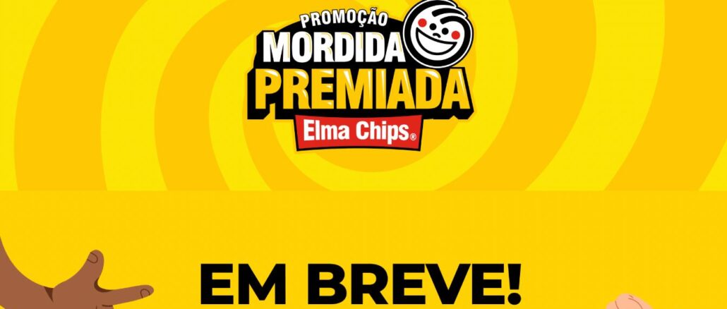 Promoção Mordida Premiada Elma Chips 2025: Quase 5 milhões em prêmios, de 100 a 500 reais, na hora!