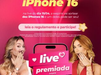Live Premiada We Pink Virginia Fonseca: Concorra 10 iPhones