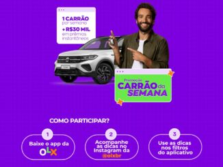 Promoção Carrão OLX 2025: Concorra a um carrão por semana, e 30 mil em prêmios instantâneos.
