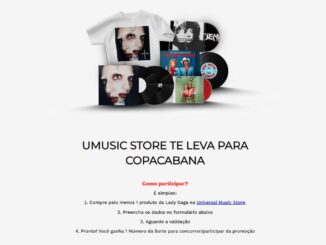 Promoção Umusic Store Universal te leva para ver a Lady Gaga em COPACABANA