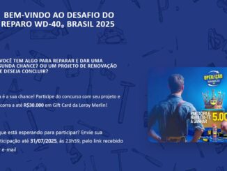 Desafio WD-40 Brasil - Operação Renovação 2025: Concorra até 30 mil reais