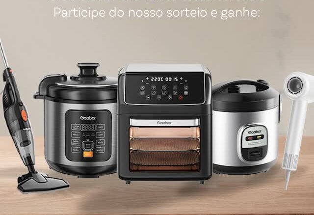 Dia das Mães da Gaabor 2025 Dia das Mães da Gaabor 2025: Concorra eletro portáteis da marca.