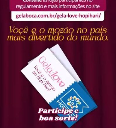 PROMOÇÃO NAMORADOS GELALOVERS GELA BOCA PROMOÇÃO NAMORADOS GELALOVERS GELA BOCA