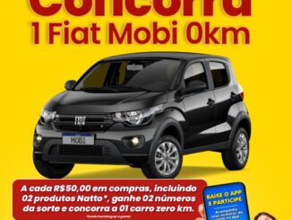 Promoção Arco-Mix e Natto - Esse carro é seu: Concorra Fiat Mobi 0km