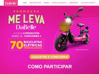 Promoção Me Leva DaBelle: Concorra 70 bicicletas elétricas