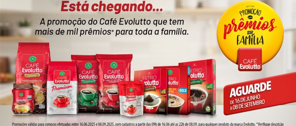 Participe da Promoção Café Evolutto 2025 e concorra!