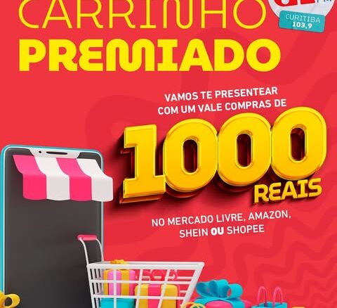 Carrinho Premiado Jovem Pan Curitiba Carrinho Premiado Jovem Pan Curitiba: Concorra mil reais