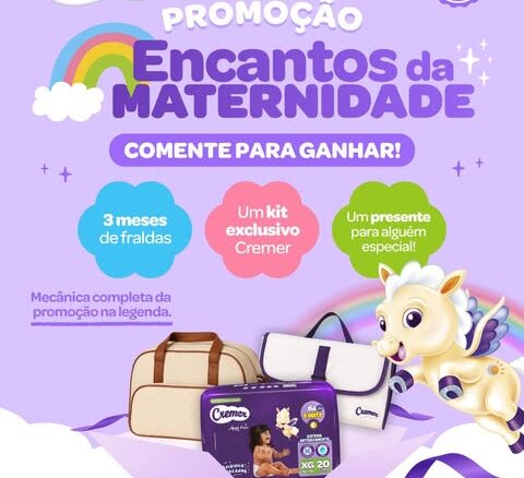 Concurso Cremer Encantos da Maternidade Concurso Cremer Encantos da Maternidade: Concorra kit exclusivo da marca