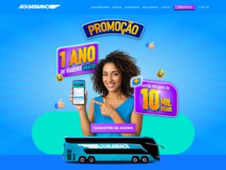 PROMOÇÃO VIAJE GRÁTIS COM A ÁGUIA BRANCA: Concorra 1 ano de viagens grátis de ônibus