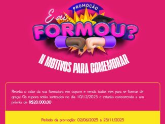 Promoção E aí, formou? Nivel Superior Formaturas, concorra 20 mil