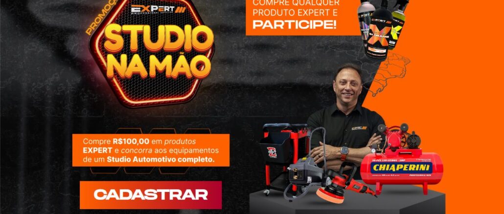 Promoção Studio na Mão Expert Professional Detailing Promoção Studio na Mão Expert Professional Detailing: Concorra studio automotivo completo
