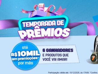 Temporada de Prêmios Clube Parcerias: Concorra 10 mil reais em prêmios todo mês