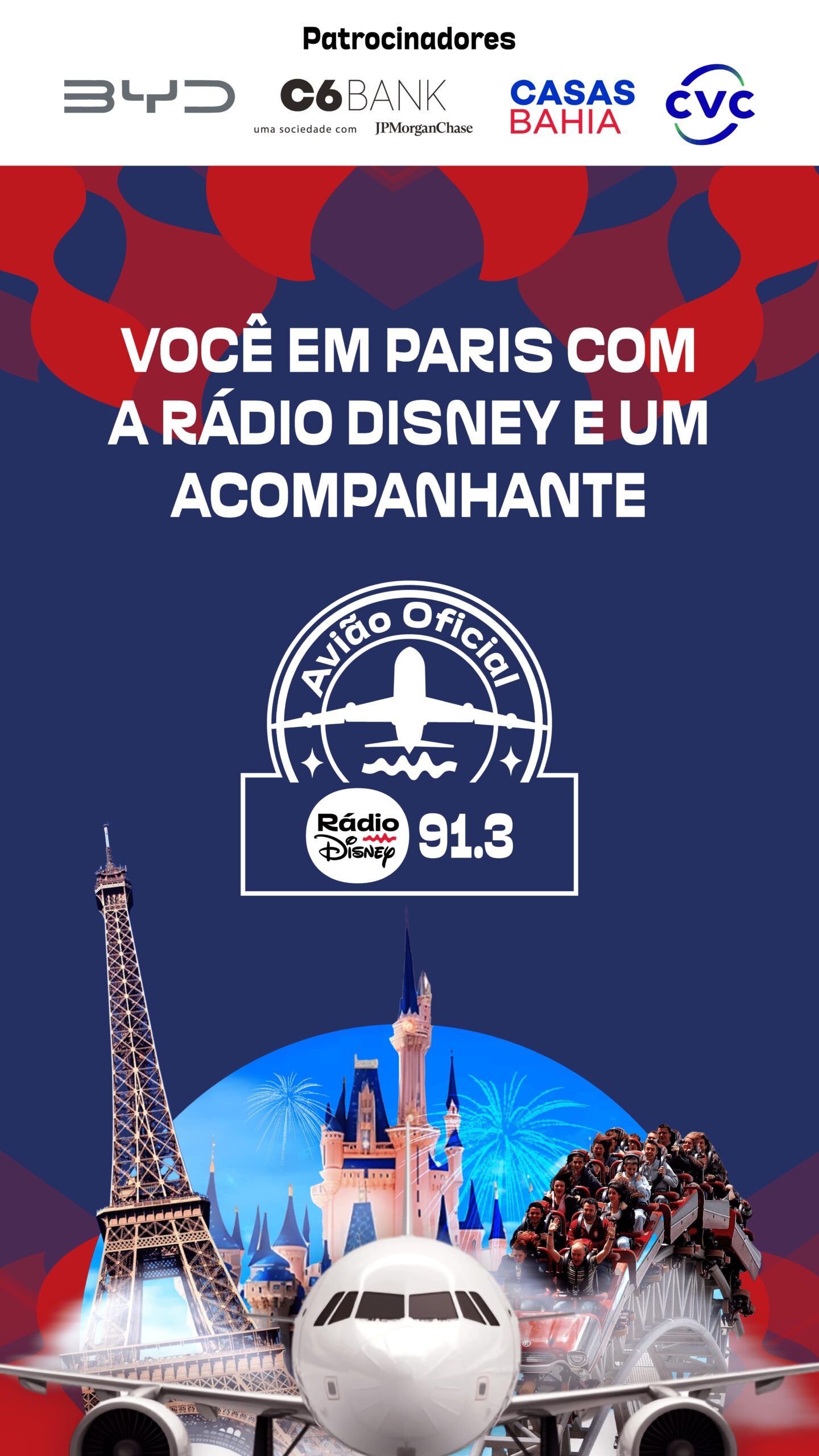 Viagem para Orlando com a Rádio Disney 2025 [Encerrada]