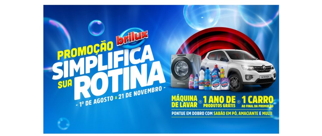 Promoção Brilux Simplifica Sua Rotina Promoção Brilux Simplifica Sua Rotina: Concorra eletros e carro