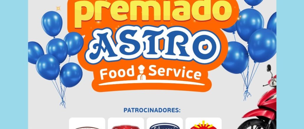 Aniversário Premiado Astro Food Service em Minas Gerais Aniversário Premiado Astro Food Service em Minas Gerais: Concorra vales, eletro eletrônicos, e moto