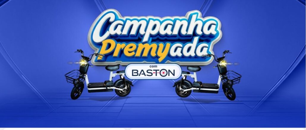 Campanha Premyada Baston no Paraná - Rickli, Blum, Rizolar, Larissa Campanha Premyada Baston no Paraná - Rickli, Blum, Rizolar, Larissa: Compre e concorra scooter