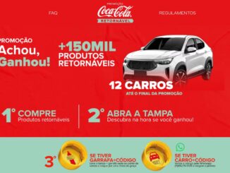 Promo Retornável Achou Ganhou Coca-Cola: Promoção para o sul, sudeste (menos ES) e MS