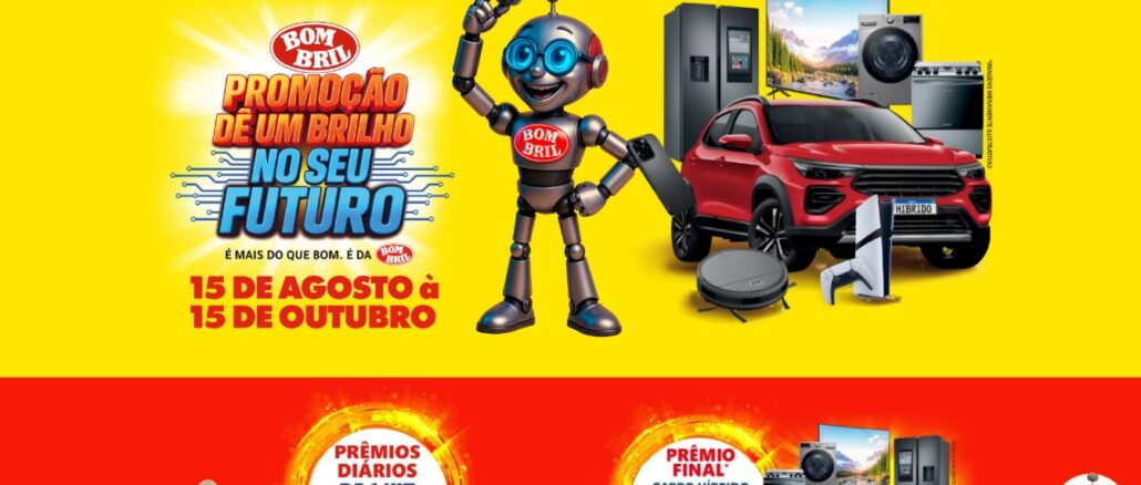Promoção Bombril - Dê um Brilho no seu Futuro: Concorra mais de 200 mil reais em prêmios