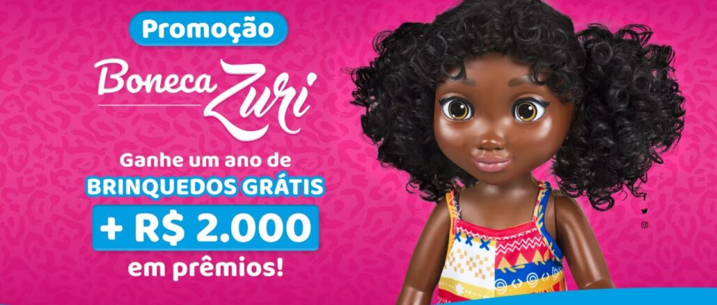 Promoção Boneca Zuri Promoção Boneca Zuri: Participe e concorra!