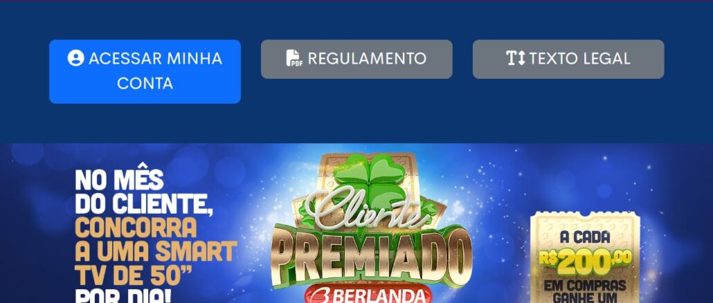 Promoção Cliente Premiado Berlanda Promoção Cliente Premiado Berlanda: Concorra TV 50'' todo dia