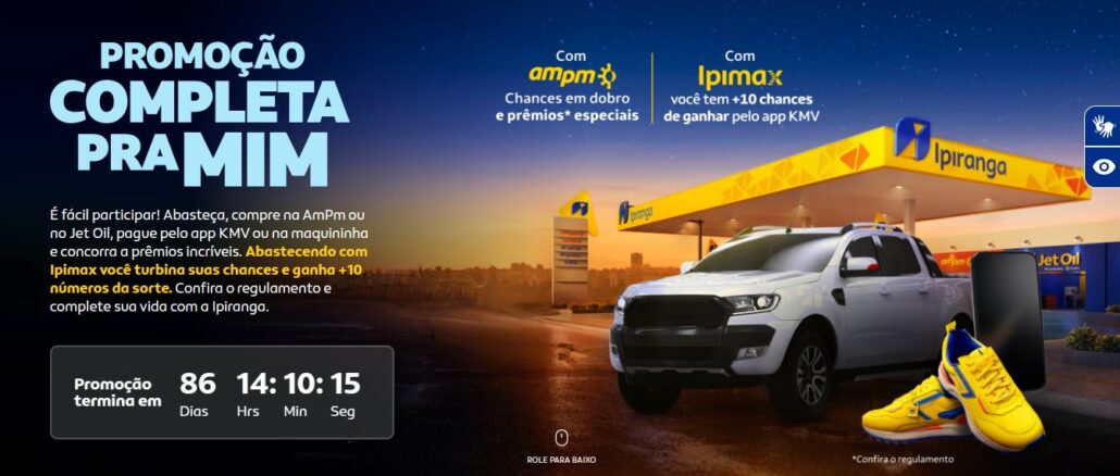 Promoção Completa pra mim Ipiranga Promoção Completa pra mim Ipiranga: Participe e concorra