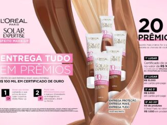 Promoção L'Oréal Entrega Tudo em Prêmios: Concorra 100 mil em dinheiro