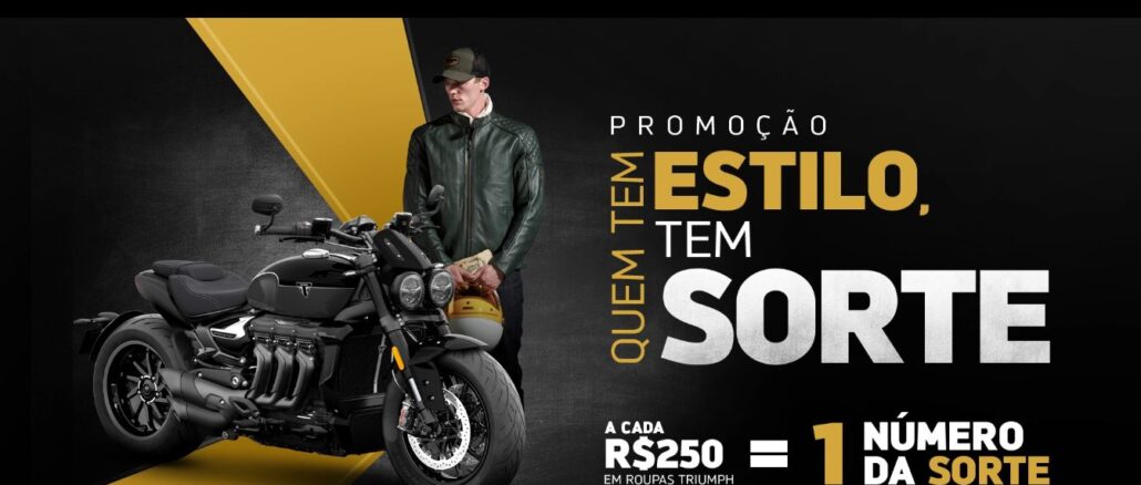 Promoção Quem tem Estilo tem Sorte: Concorra 4 motos da marca