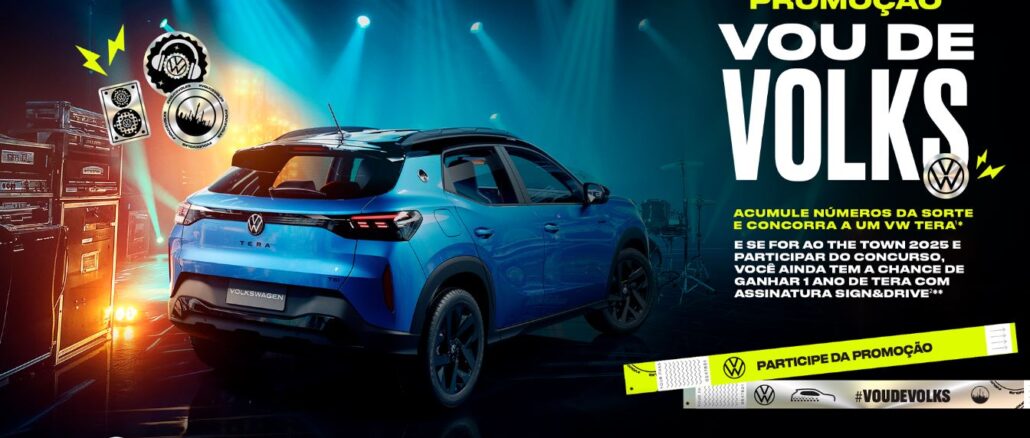Promoção Vou de Volks no The Town Promoção Vou de Volks no The Town: Participe e concorra! #VouDeVolks