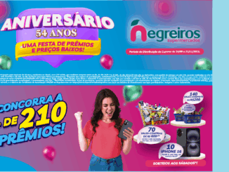 Aniversário 54 anos Negreiros Supermercados em São Paulo: Concorra a mais de 210 prêmios