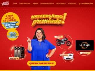 Aniversário Premiado Mercadão dos Óculos: Concorra motos, iPhones, TVs e robô aspirador.