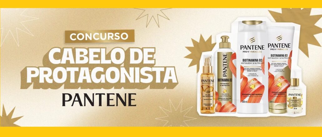 Concurso Cabelo de Protagonista Pantene: Participe do concurso e concorra