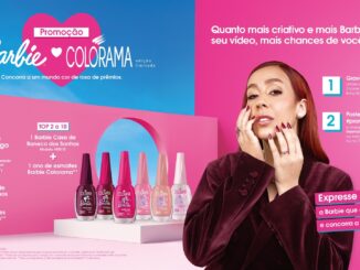 Promoção Barbie Colorama: Concorra Barbie Casa de Boneca dos Sonhos e 30 mil reais, 1 de esmaltes e muito mais, além de seu vídeo feito um react pela Camila Pudim
