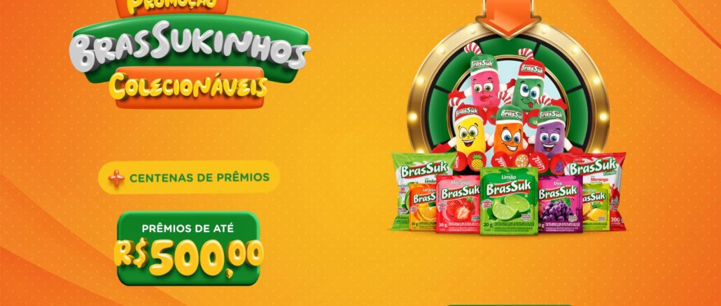 Promoção BrasSukinhos Colecionáveis Promoção BrasSukinhos Colecionáveis: Concorra a 100 mil reais na premiação