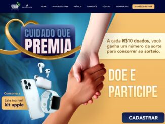 Promoção Cuidado que Premia - Associação Cuidado Humano de Ipatinga: Concorra a kit Apple, com relógio, fones e celular
